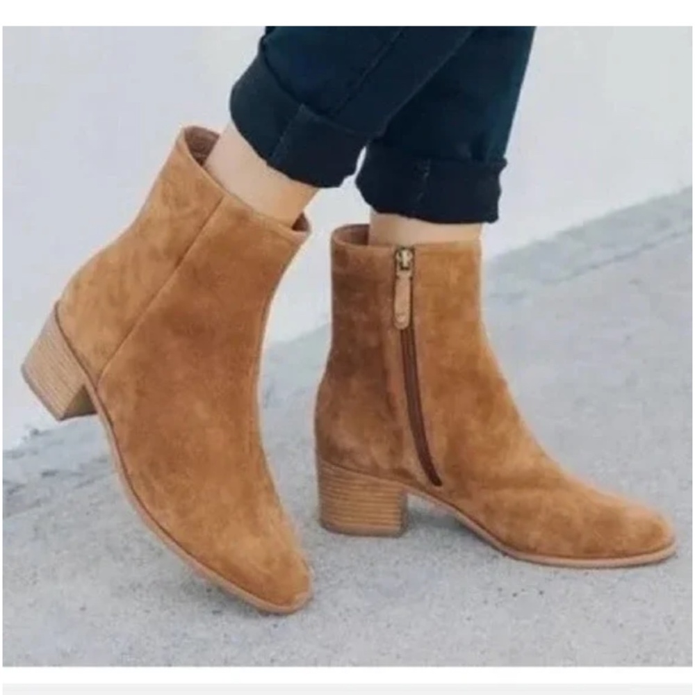 Soludos Fulton Tan Bootie - Size 7